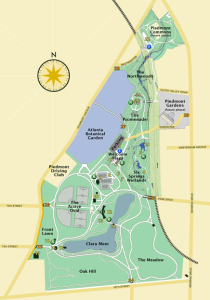 Visit Piedmont Park in the spring - it's a great place to spend time if you're in addiction recovery in ATL! Here's a list of spring activities for healthy living practices.